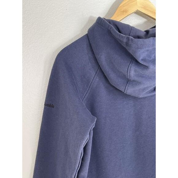 Columbia Women's Hoodie Find‎ Your True North Blue Graphic Print Size Medium M - Picture 9 of 12